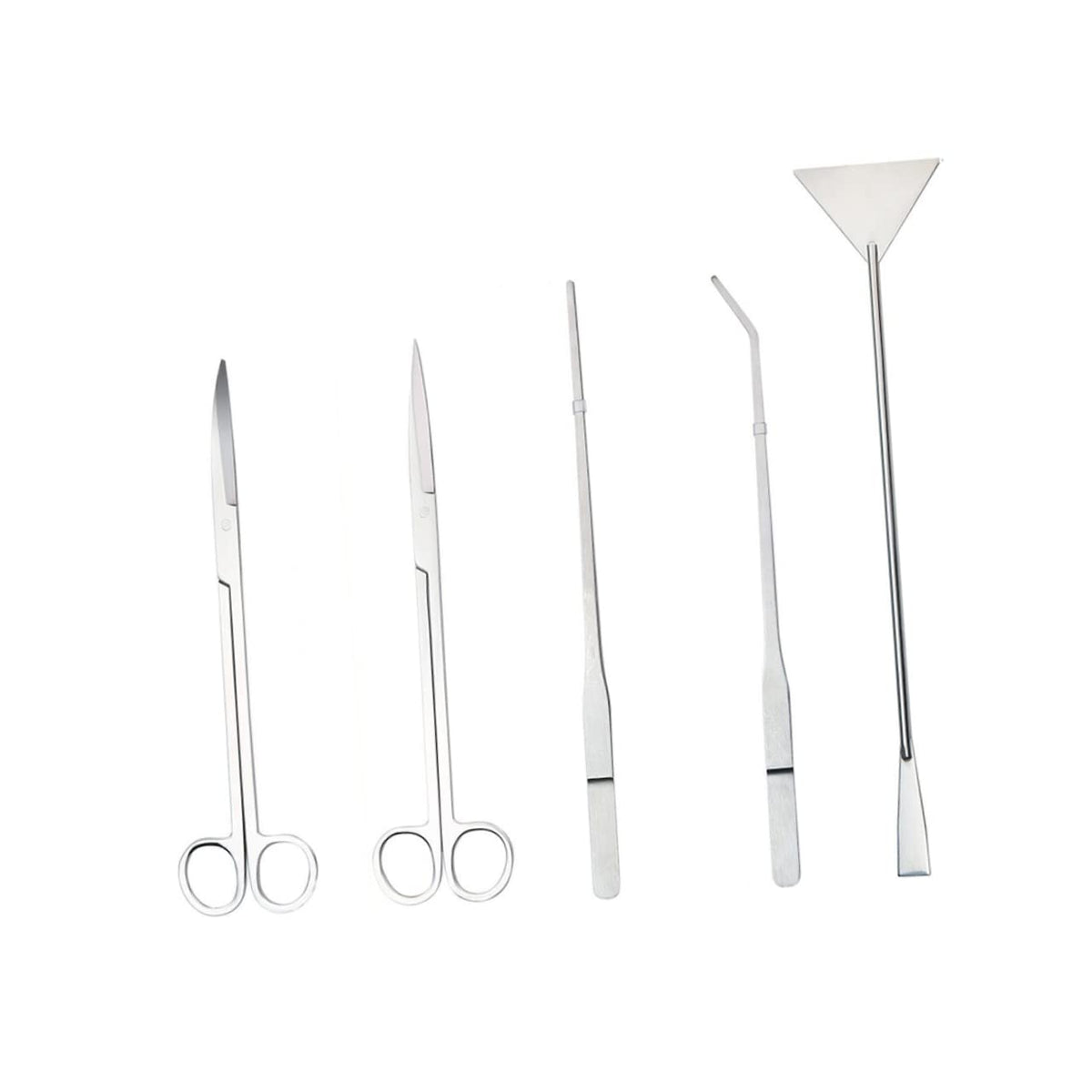 Aquarium Aquascaping Kit with 5pcs Stainless Steel Tweezers W513372