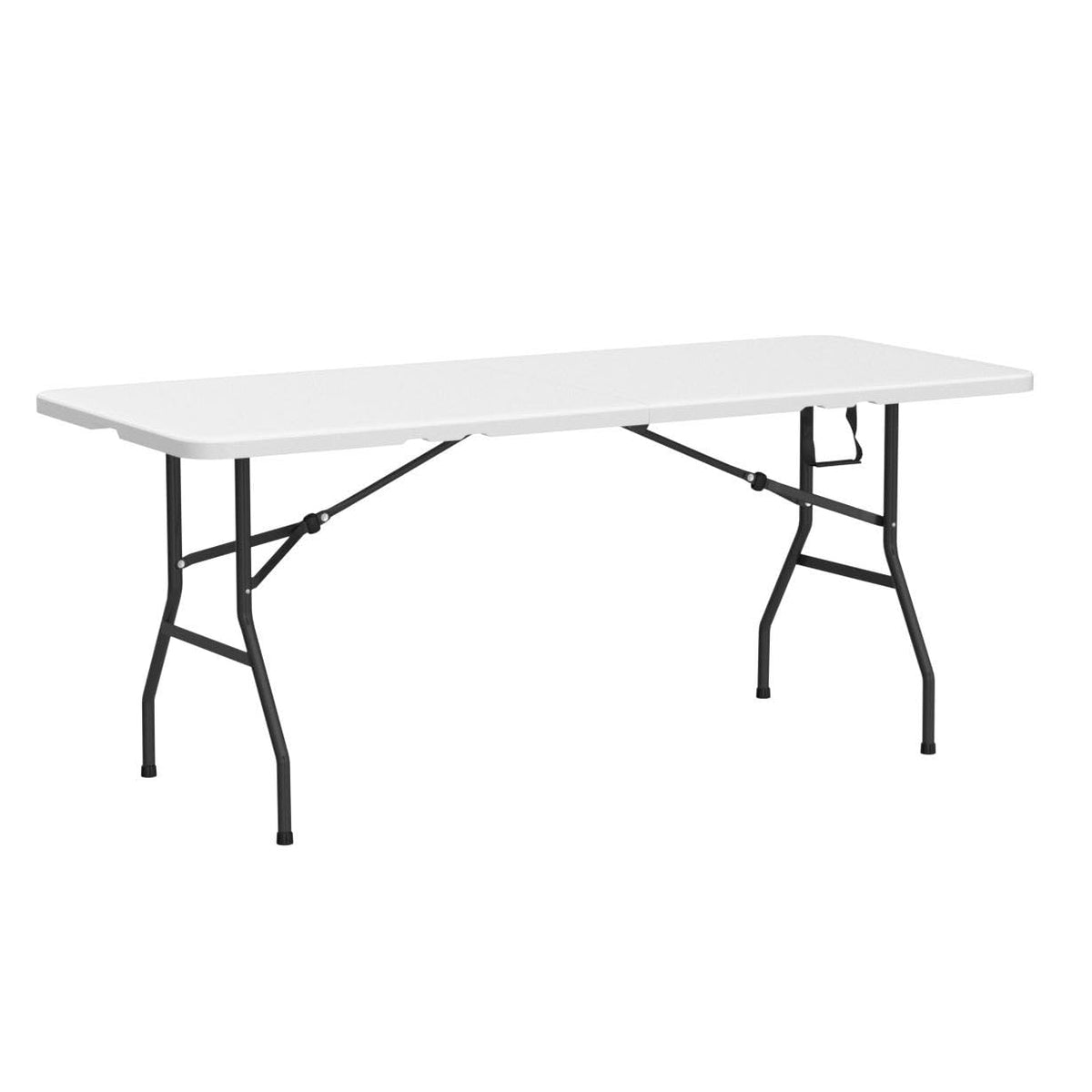 6 ft Heavy Duty Plastic Folding Table Y59931
