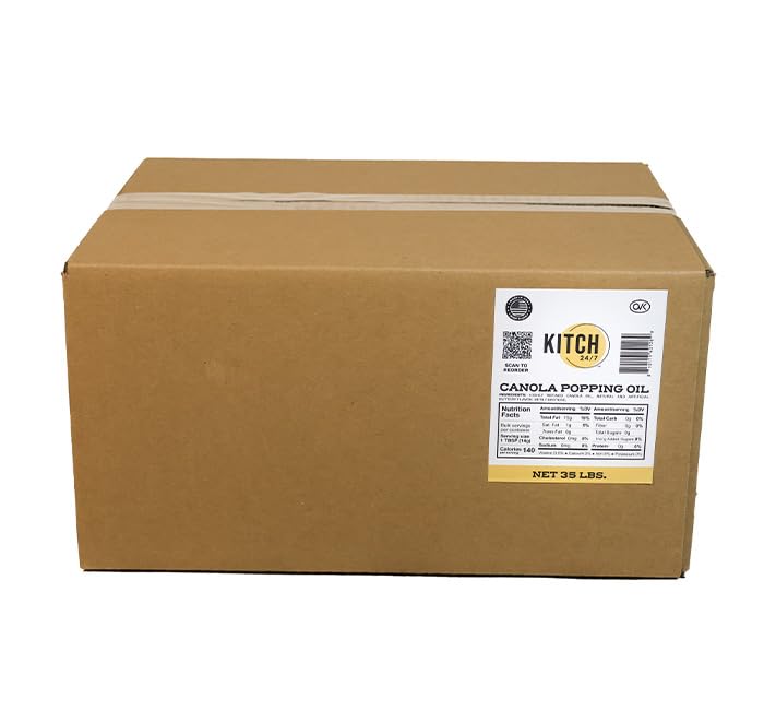 Canola Popping Oil 35 Pounds H142325