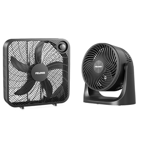 20 Inch Box Fan & 3 Speed Table Fan N180369