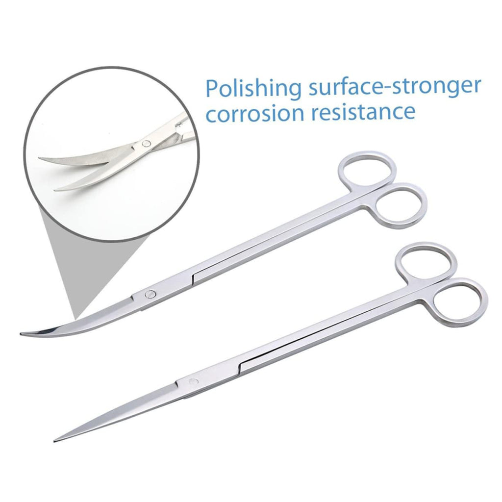 Aquarium Aquascaping Kit with 5pcs Stainless Steel Tweezers W513372
