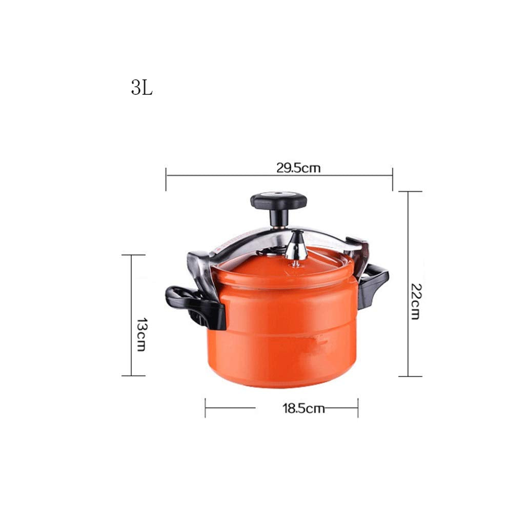 2L 3L Aluminum Alloy Pressure Cooker Cookware W4359