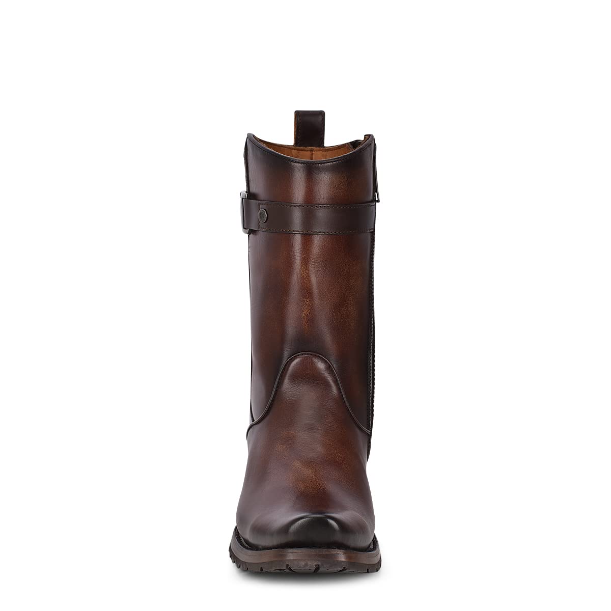 Bovine Leather Boot with Zipper N4102