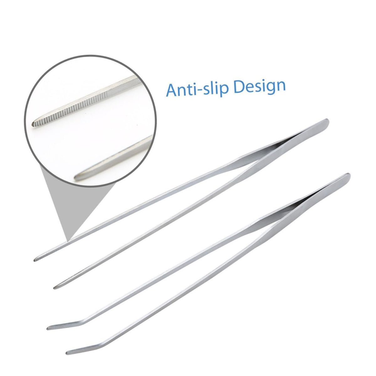 Aquarium Aquascaping Kit with 5pcs Stainless Steel Tweezers W513372
