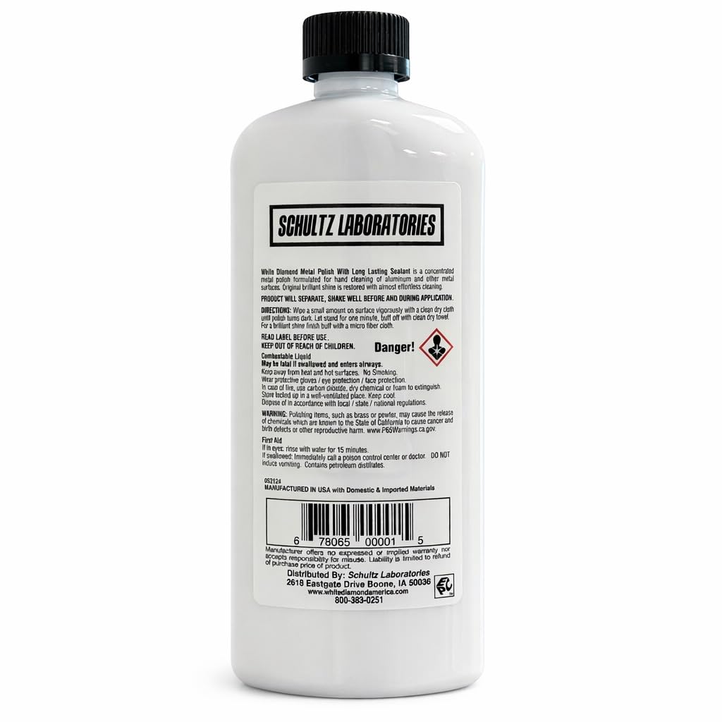 White Diamond Metal Polish & Sealant 3 Pack N71537