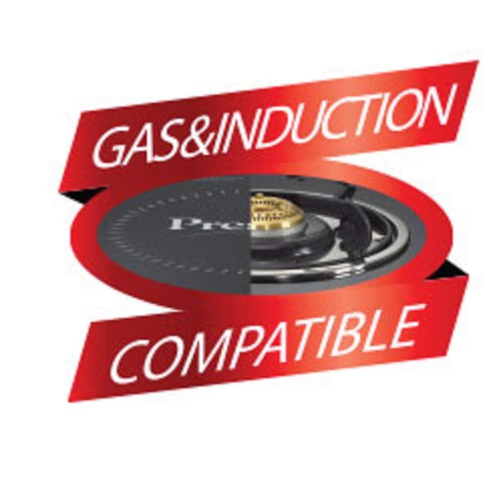 2 Litres Charcoal Black Hard Anodized Aluminum Pressure Cooker Z3084