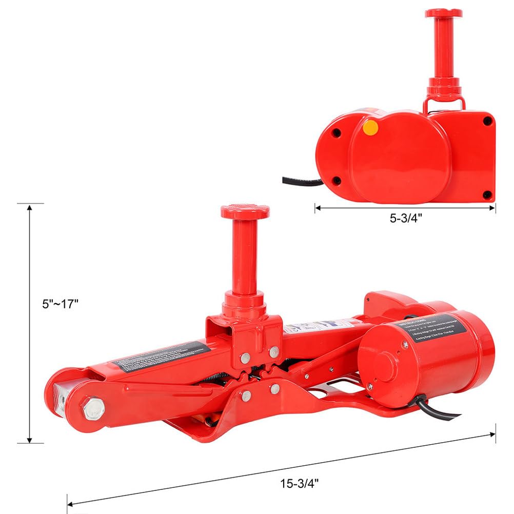 3 Ton Electric Scissor Jack Kit with Carry Case Y12232