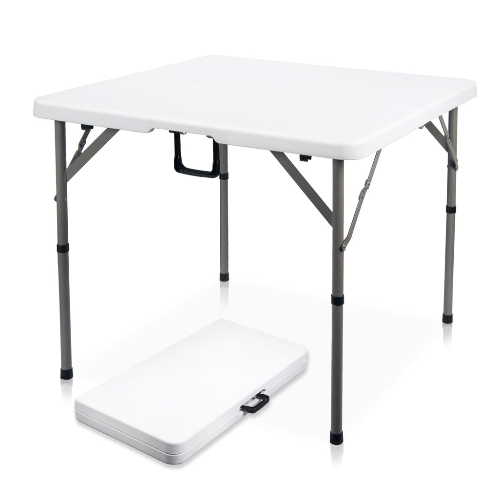 White Folding Card Table I3158