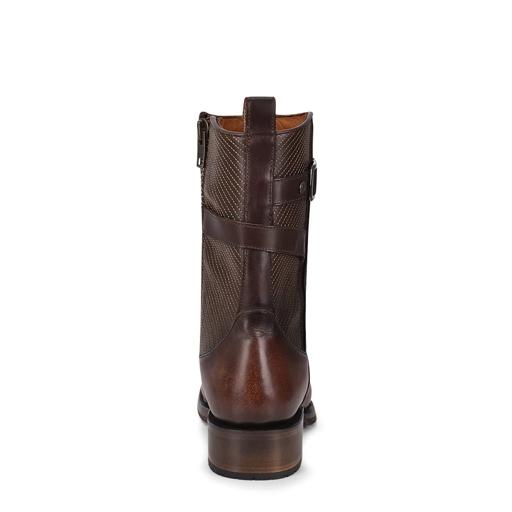 Bovine Leather Boot with Zipper N4102