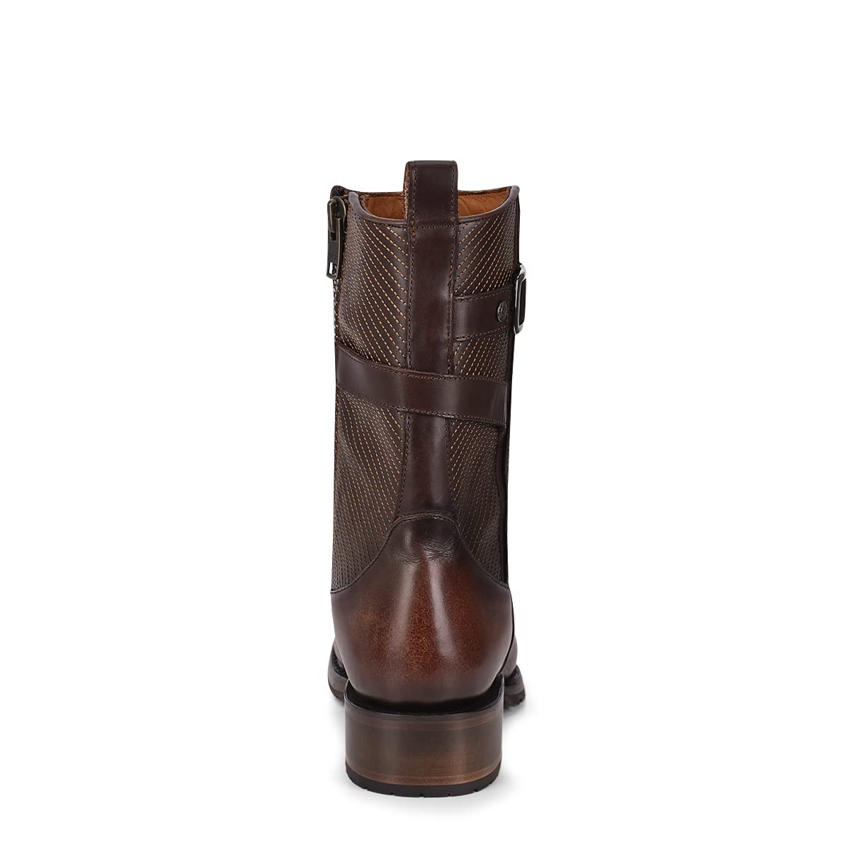 Bovine Leather Boot with Zipper N4102