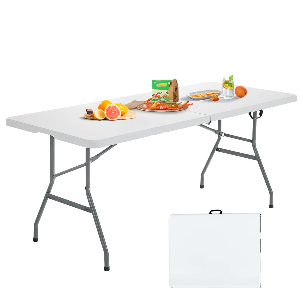 6FT Portable Folding Picnic Table with Handle S430