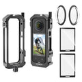 Aluminum Frame Cage Case Bag Glass Lens Guard Set Screen Protector E3616