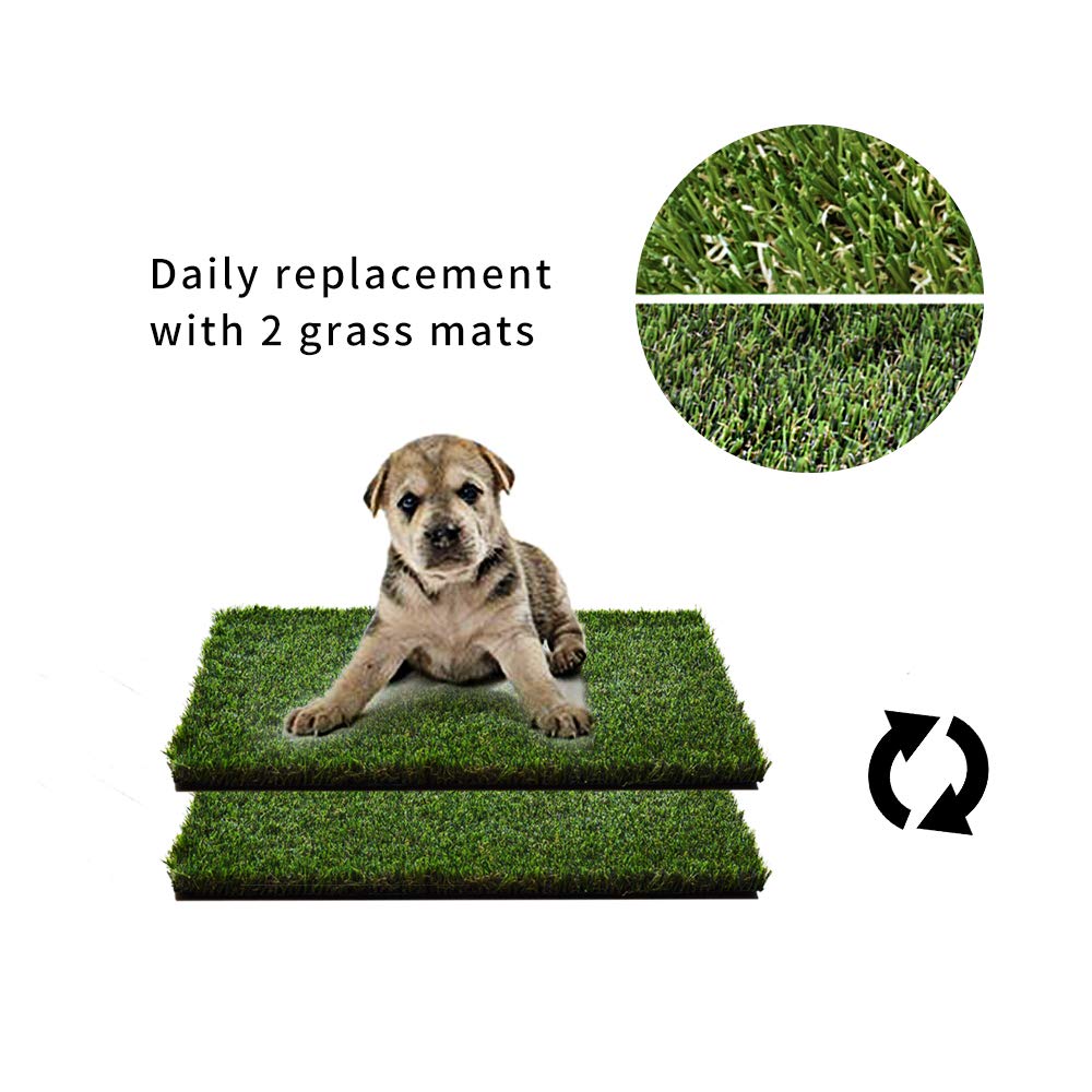 Dog Grass Pad with Dog Litter Box M9680