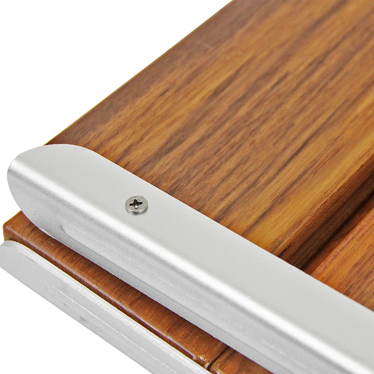 18" Folding Teak Wood Shower Bench Seat E70085