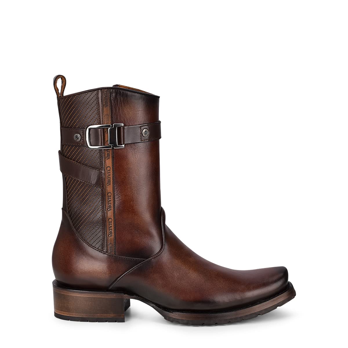 Bovine Leather Boot with Zipper N4102