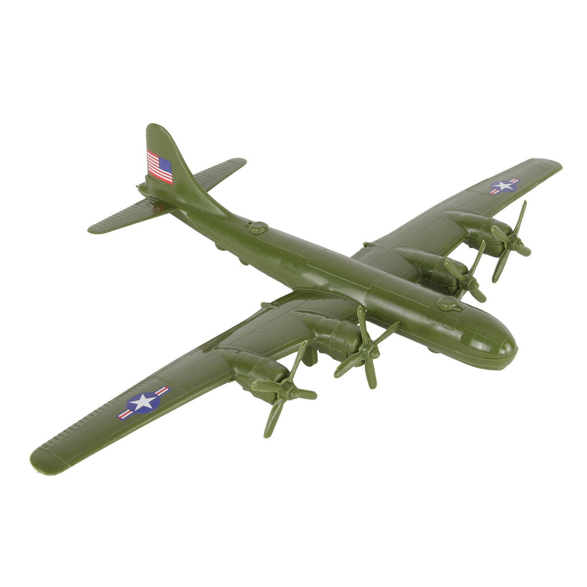 OD Green Plastic Bomber Plane U35693