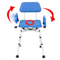 Swivel Shower Chair with Padded Seat, Back & Arms T330233
