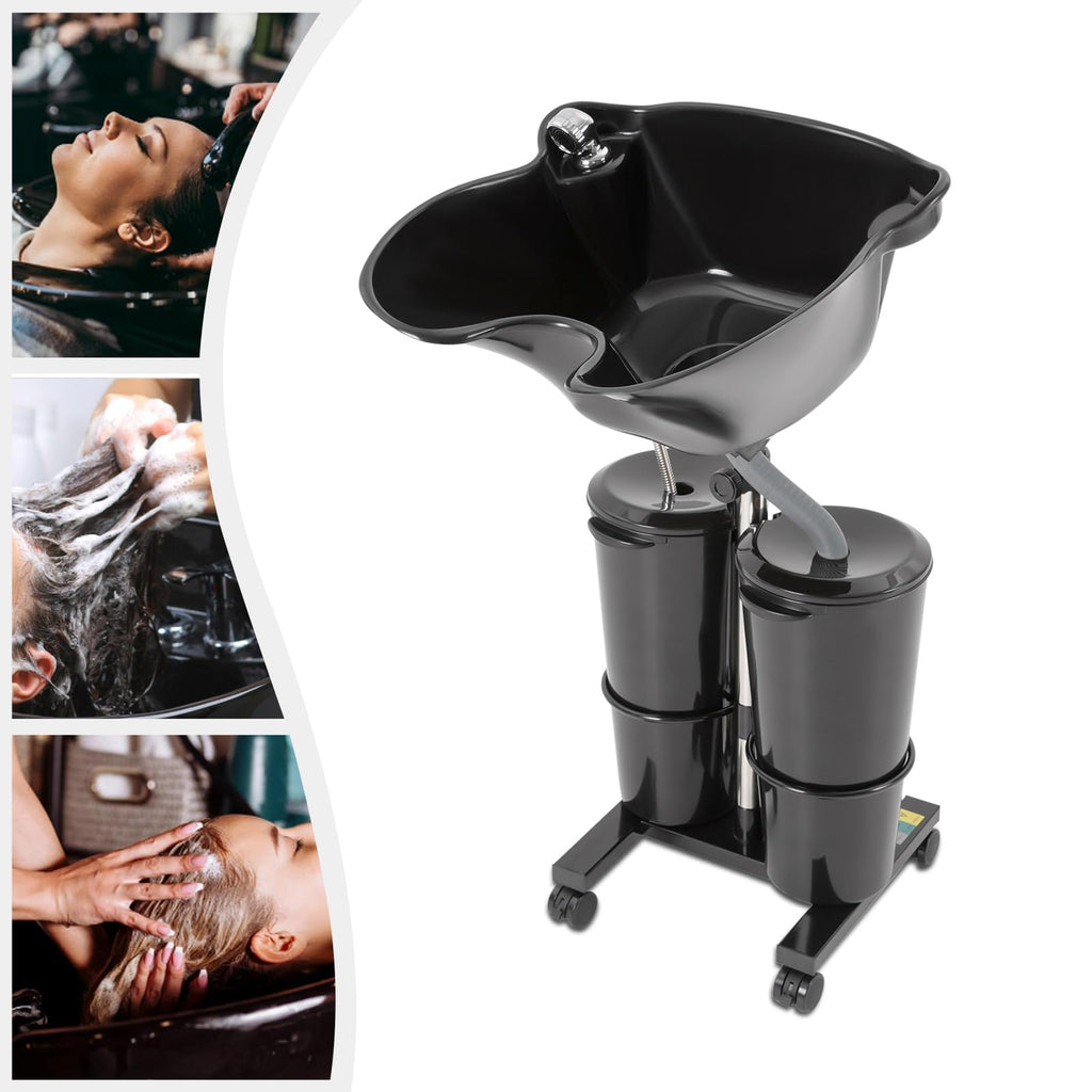 Portable Shampoo Bowl with Electric Pump and Foot Pedal M27991