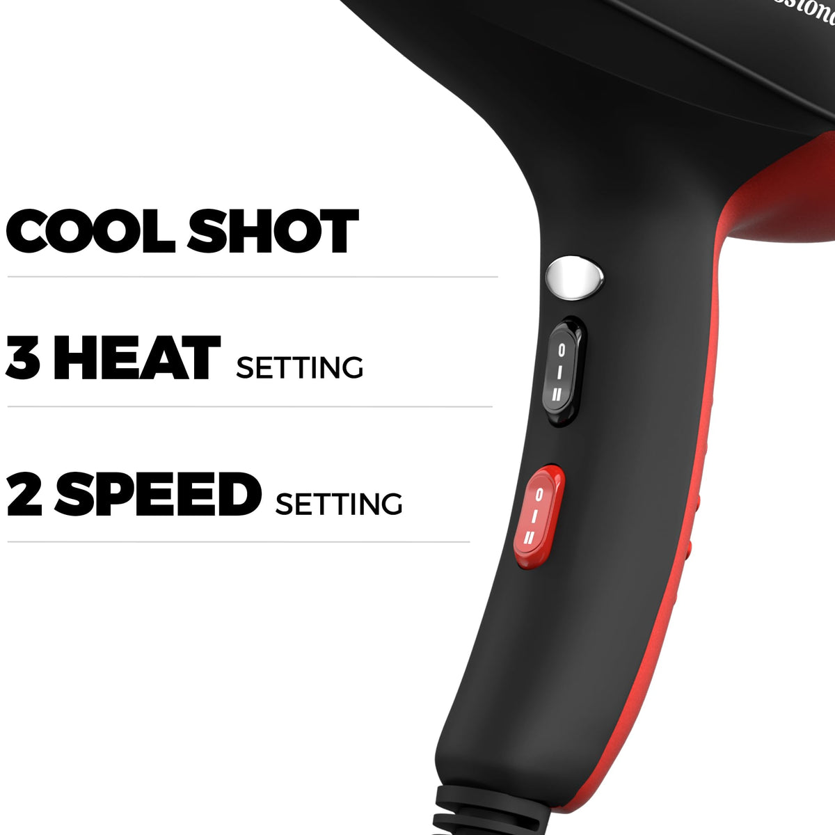 Ionic Curly Hair Dryer with Diffuser C51201