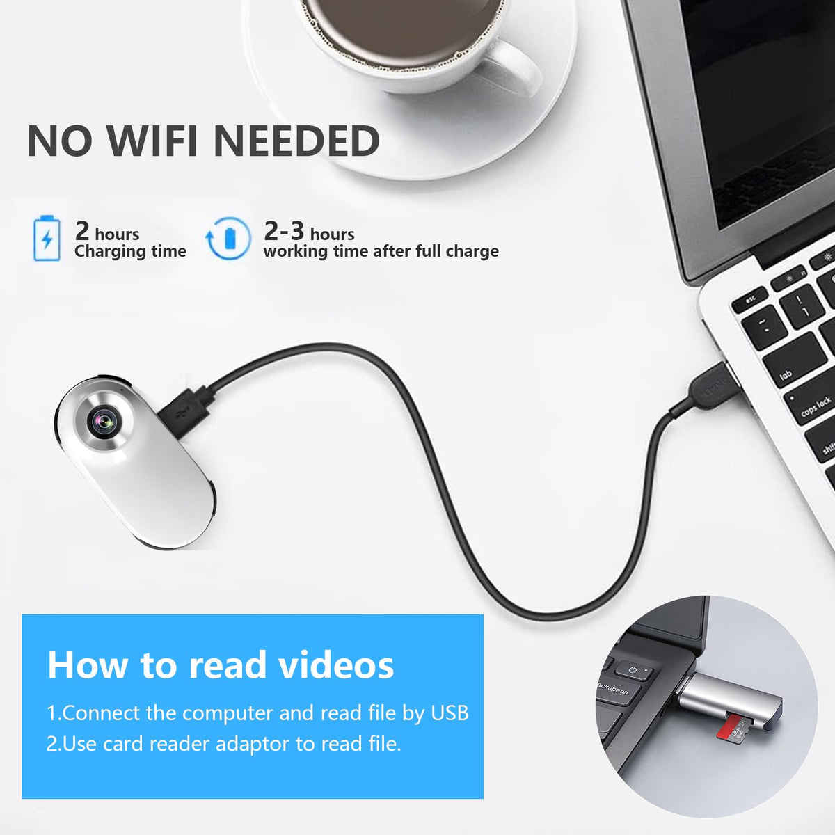 1080P Wireless Mini Pet Camera Collar X361