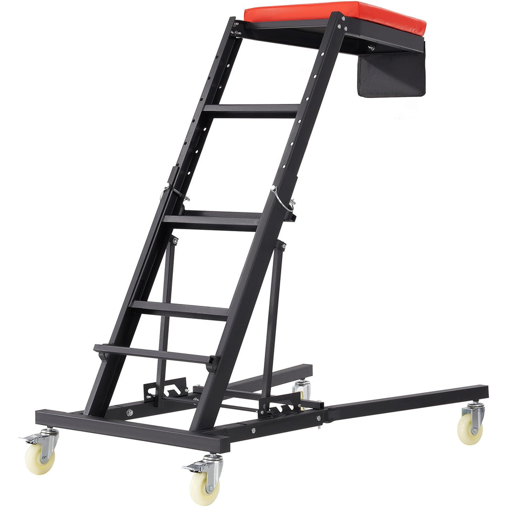 Padded Automotive Creeper with 4 Swivel Wheels L74357