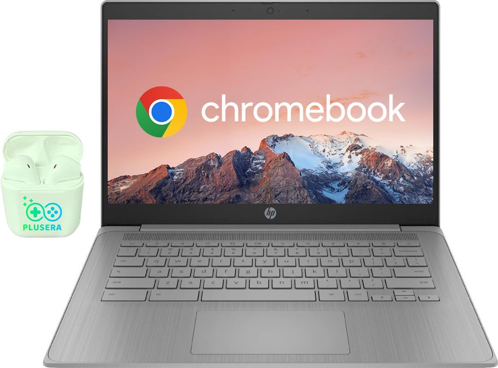 14" Chromebook Laptop Computer, Intel Celeron N4120, 4GB RAM 64GB eMMC, Gray E868