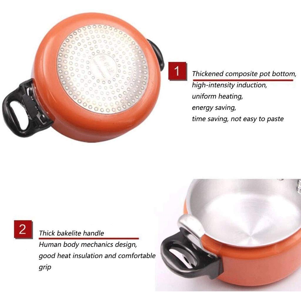 2L 3L Aluminum Alloy Pressure Cooker Cookware W4359