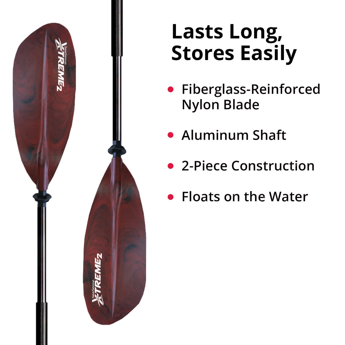 96” Fiberglass Reinforced Nylon Kayak Paddle C6444