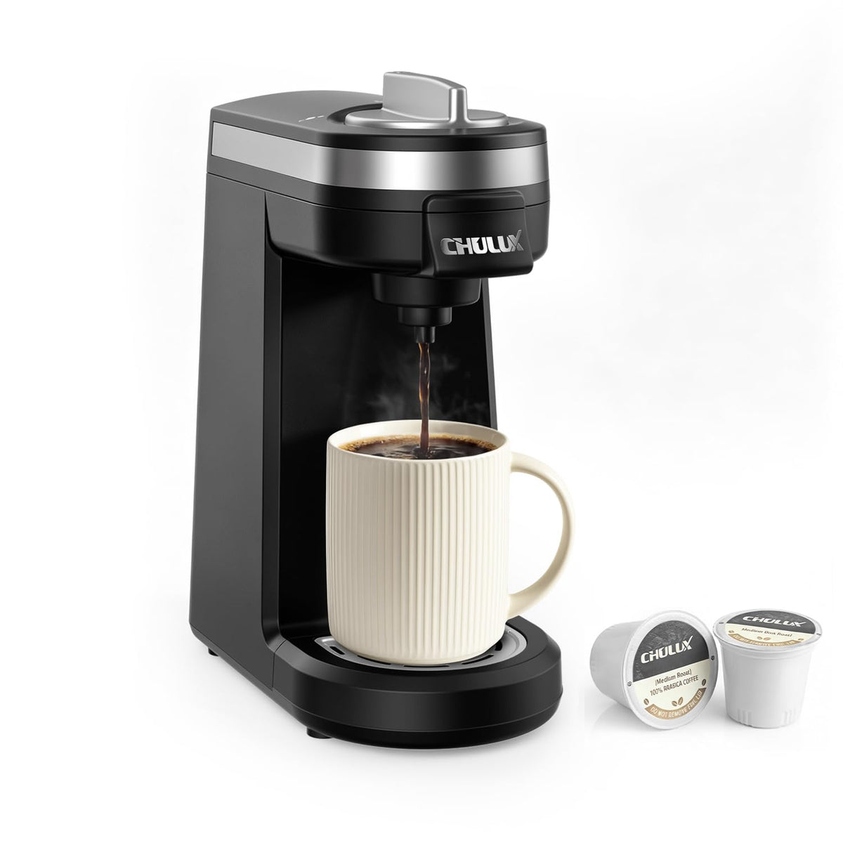 Single Serve Coffee Maker Black S217136