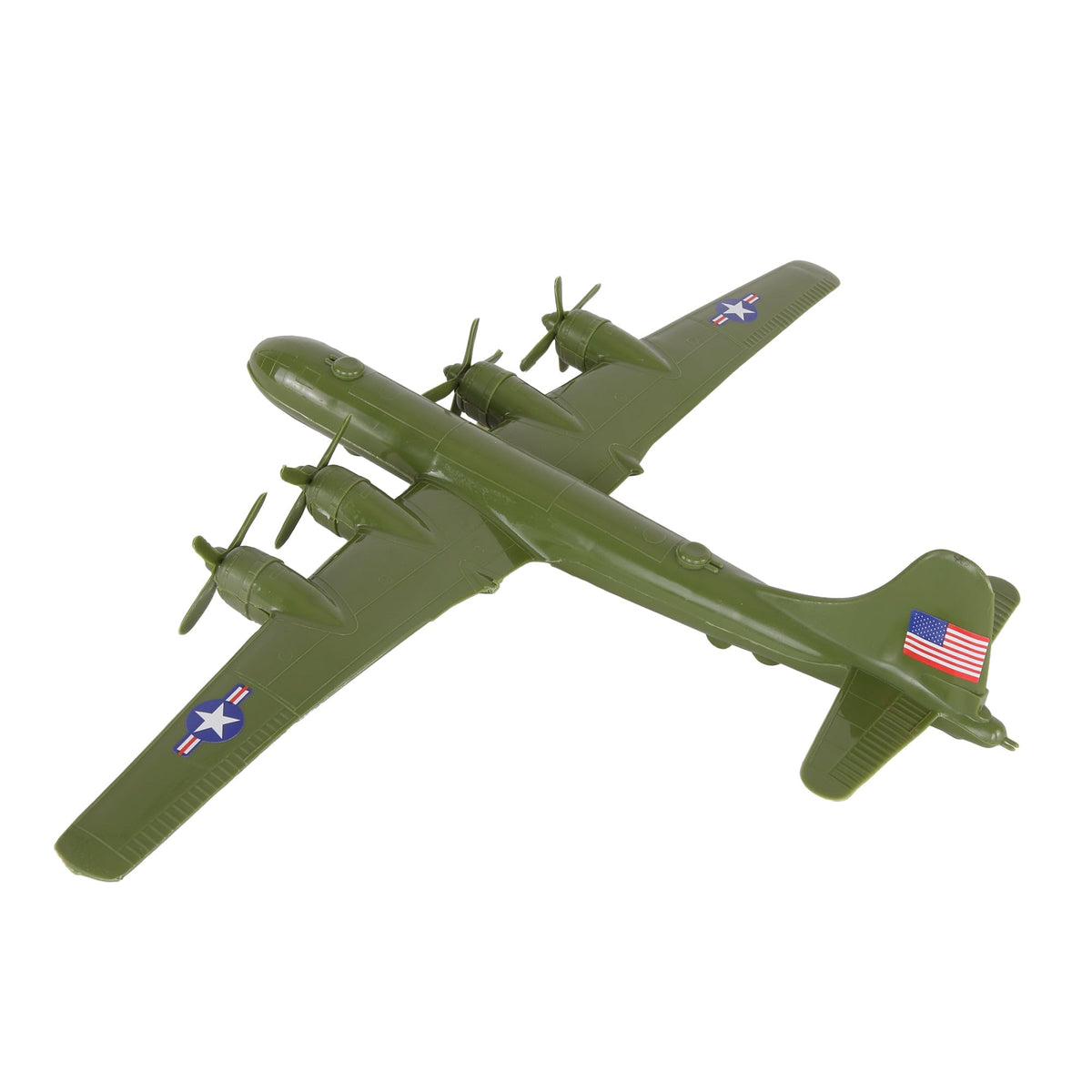 OD Green Plastic Bomber Plane U35693