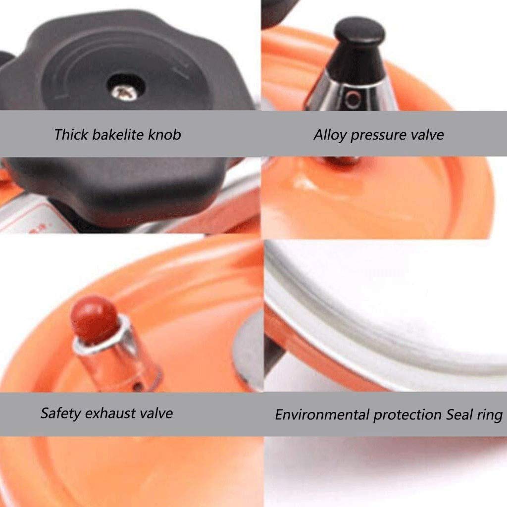 2L 3L Aluminum Alloy Pressure Cooker Cookware W4359