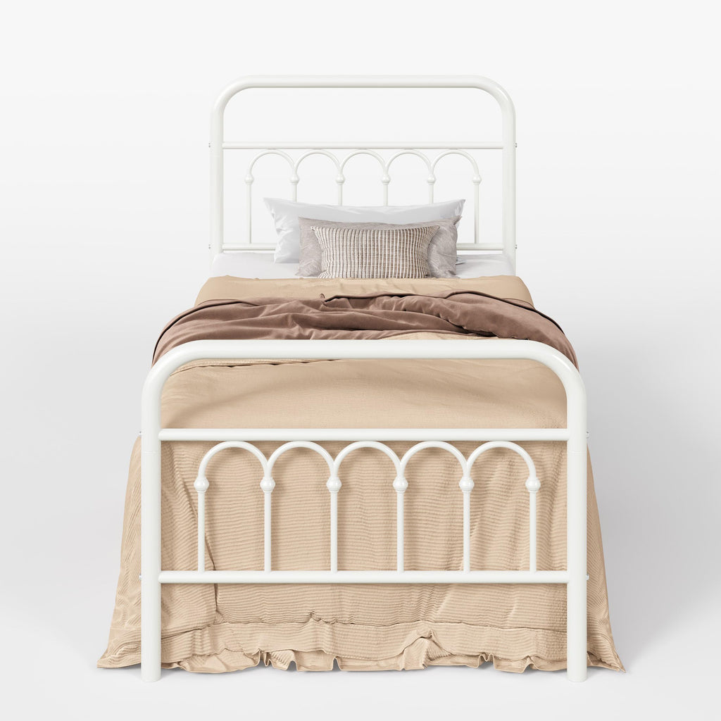 Twin Size Metal Platform Bed Frame with Headboard T859