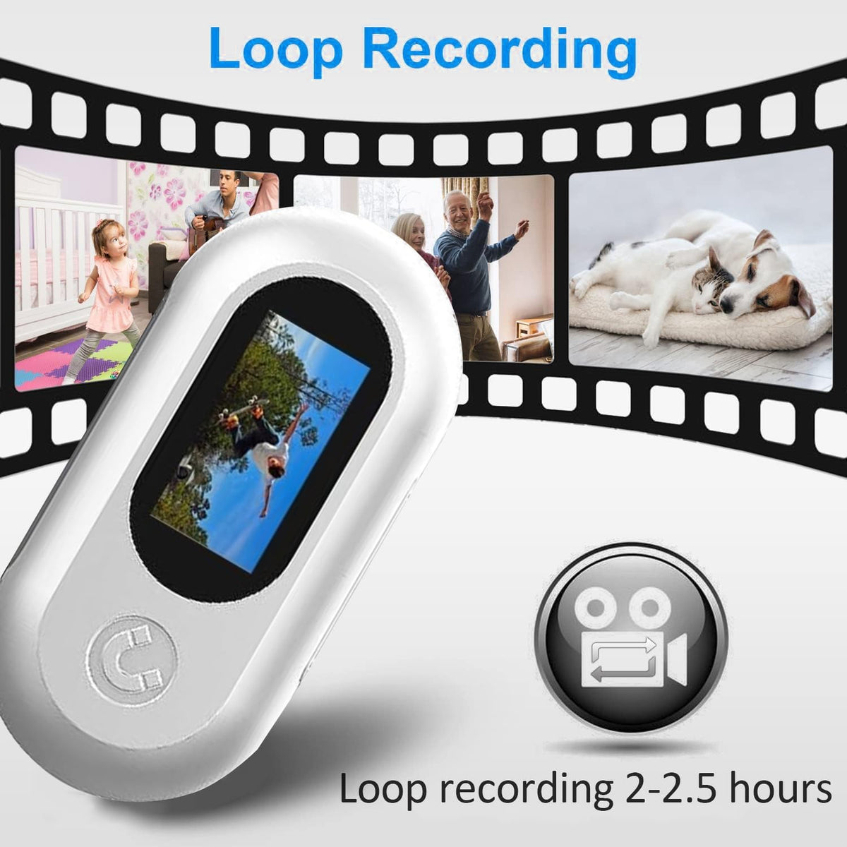 1080P Wireless Mini Pet Camera Collar X361