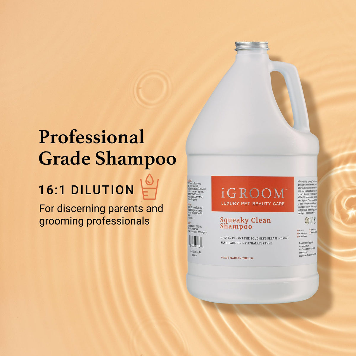 Dog Shampoo Chamomile Extracts 1 GAL A8401