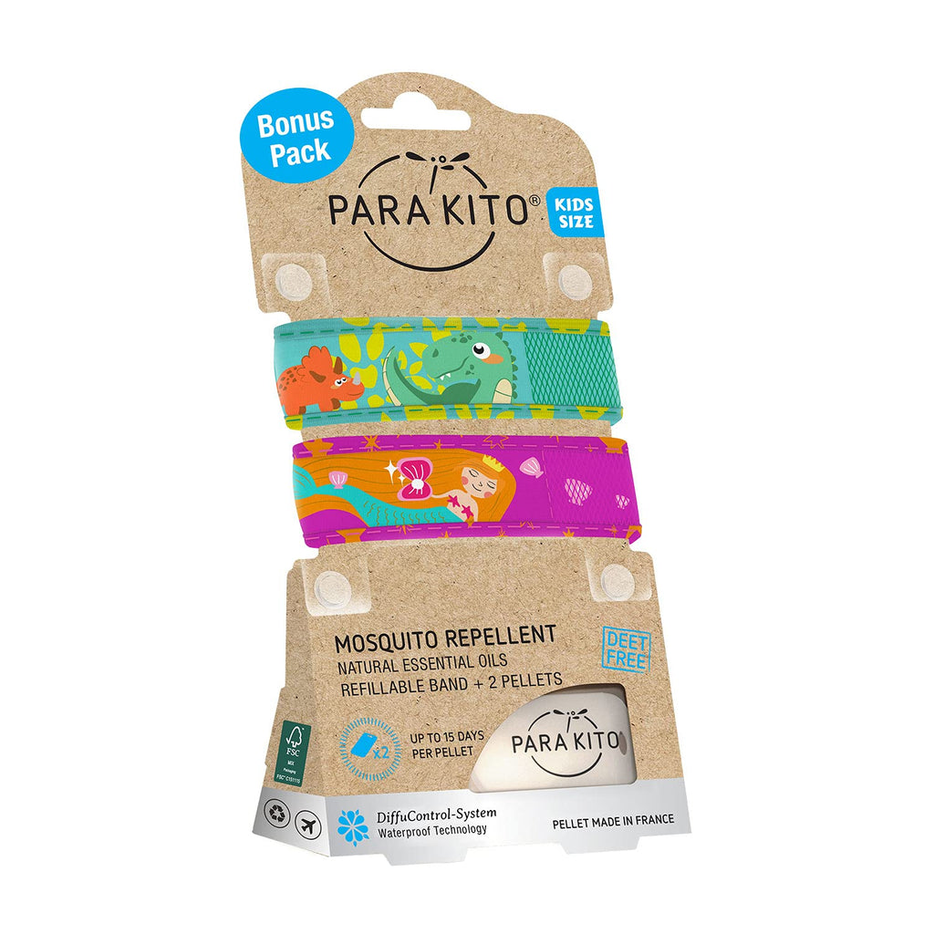Mosquito Repellent Pack - 2 Kids Wristbands & 2 Refills N6912