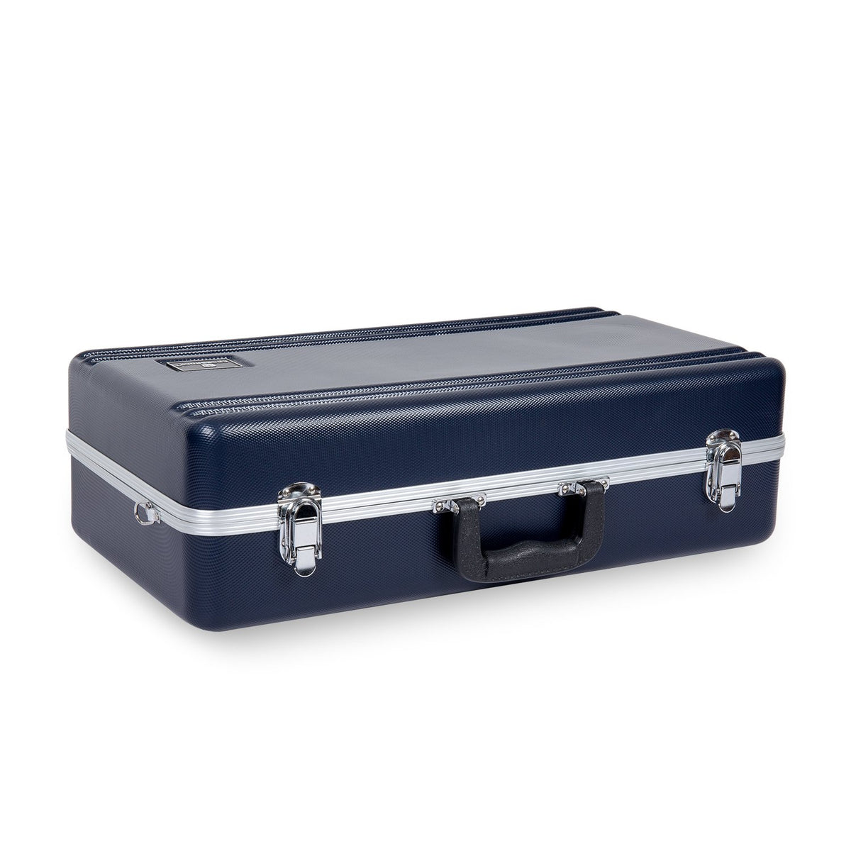 Textured Blue Velvet Interior Trumpet Case Z374