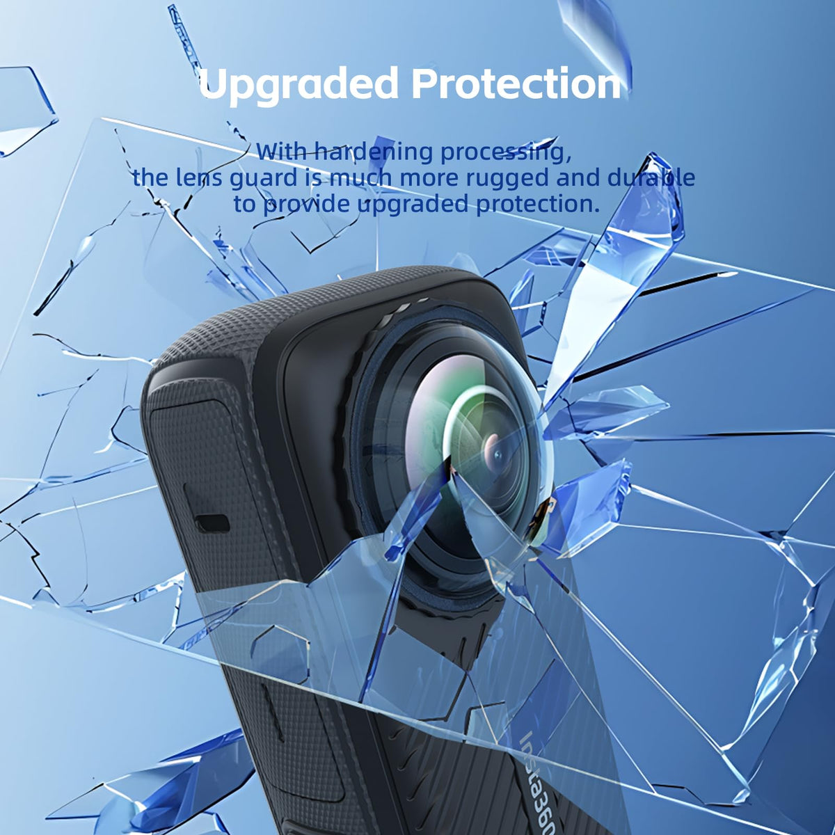 Aluminum Frame Cage Case Bag Glass Lens Guard Set Screen Protector E3616
