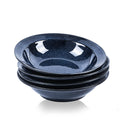 Blue 27oz Ceramic Soup Bowls Set of 4 N778386