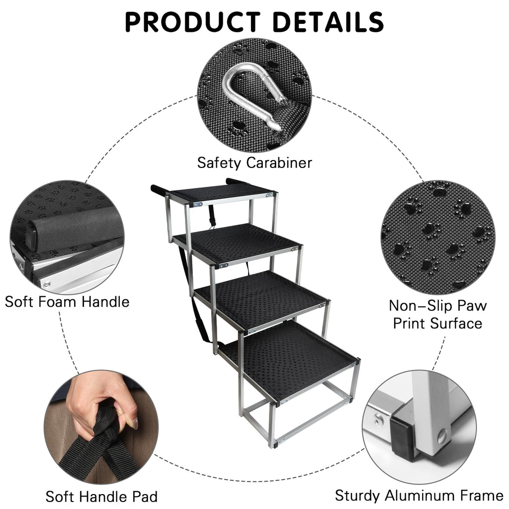 4-Step Non-Slip Pet Stairs O5405