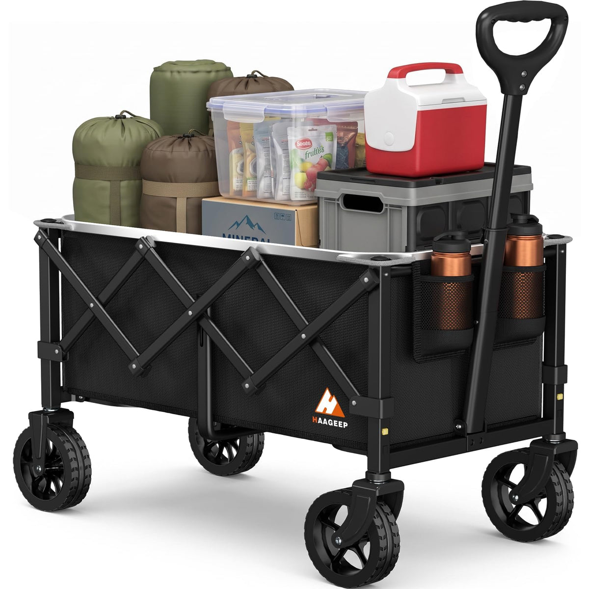 Collapsible Wagon Cart with Wheels L56267