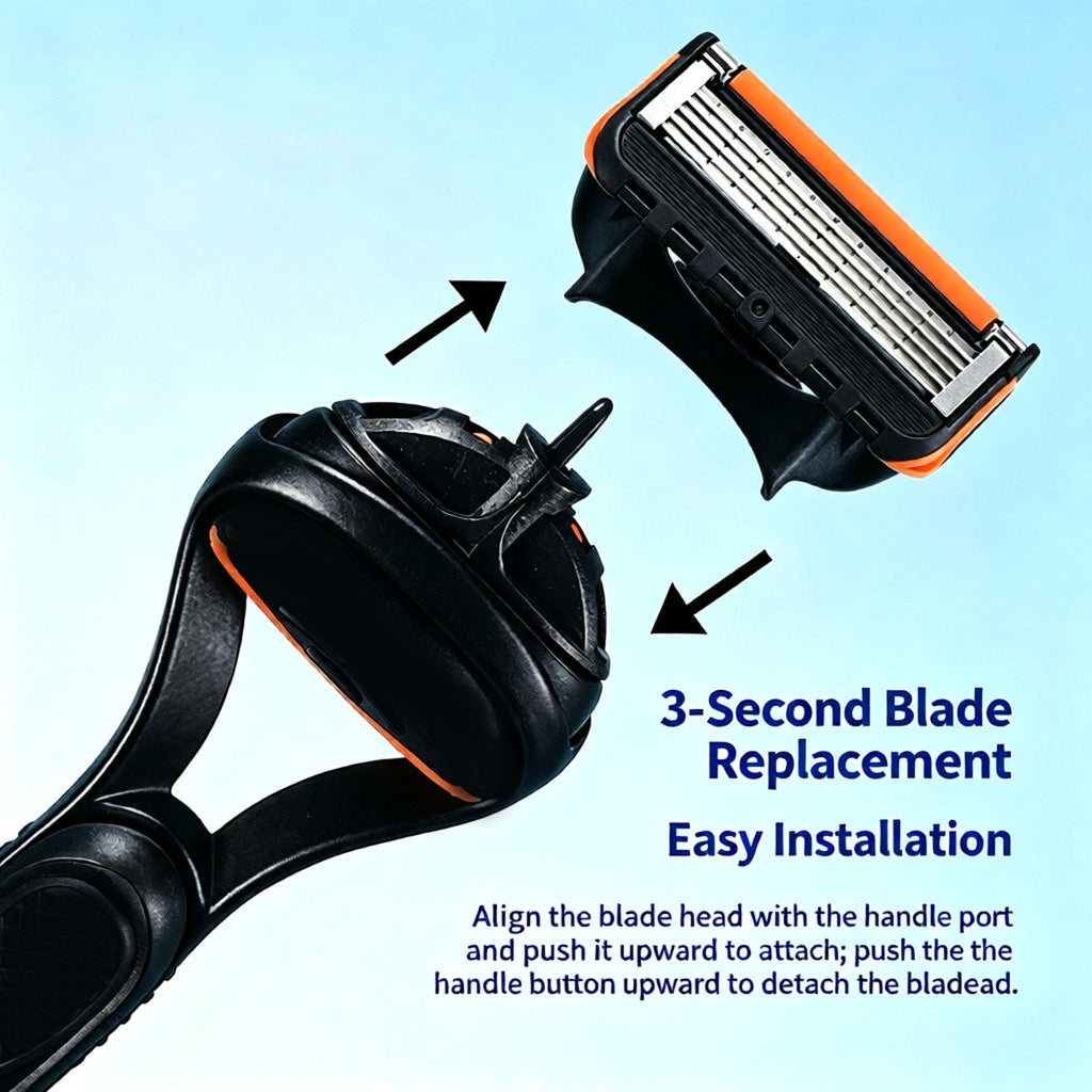 5 Layer Razor Blade Refills 12-Piece Set X84328