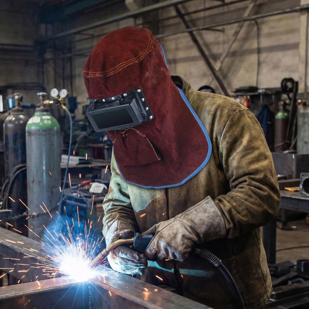 Welding Helmet Mask with Flip Open Lens E812527