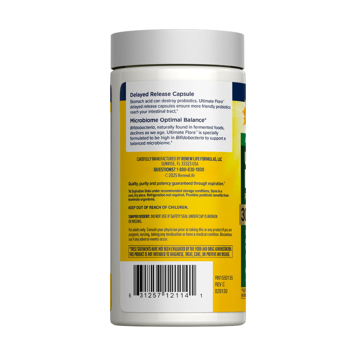 50+ Probiotic 30 Billion CFU 31 Strains F450