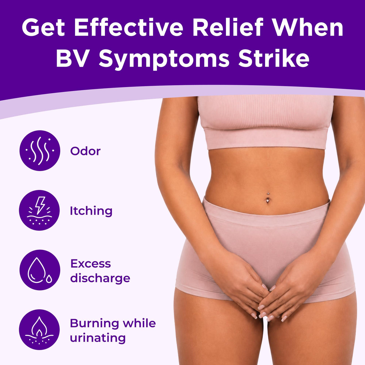 Bacterial Vaginosis Symptoms Ointment, 0.5 Oz X788825