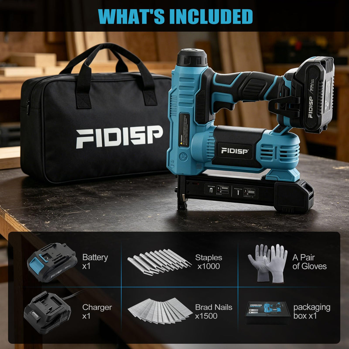 18 Gauge Cordless Nail Gun X658