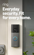 Battery Doorbell 2K Wide-Angle Speckled Gray N98719