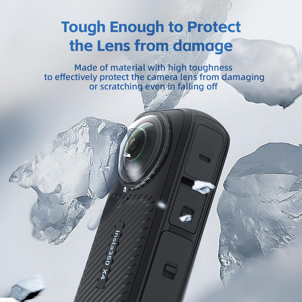 Aluminum Frame Cage Case Bag Glass Lens Guard Set Screen Protector E3616