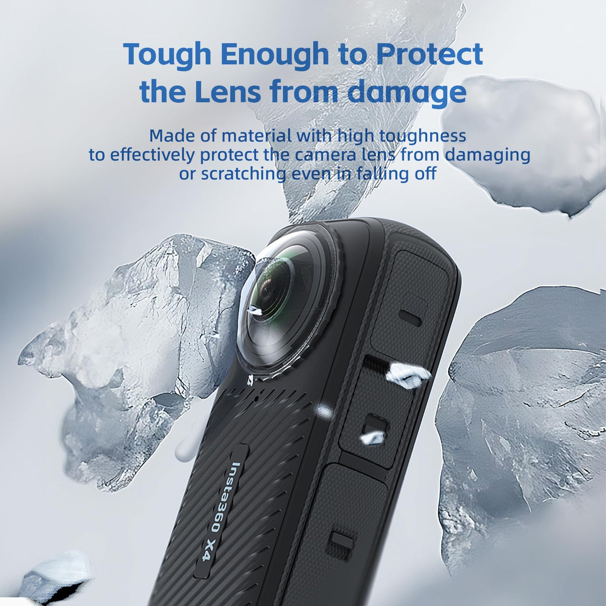Aluminum Frame Cage Case Bag Glass Lens Guard Set Screen Protector E3616