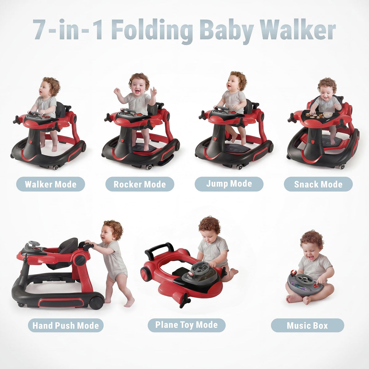Foldable Baby Walker H20599