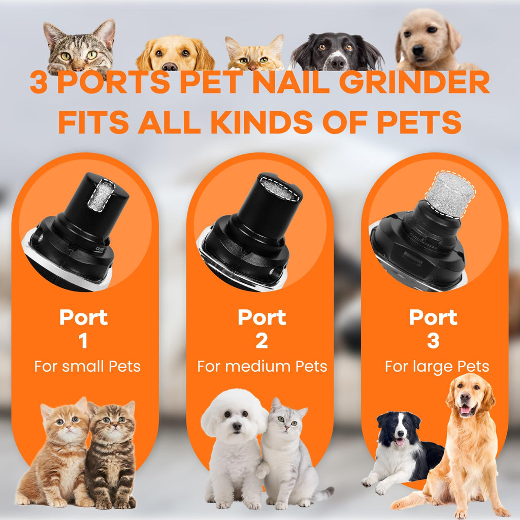 Rechargeable Electric Pet Nail Grinder J2580